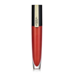 Акція на Рідка стійка матова помада-тінт для губ L'Oreal Paris Rouge Signature Liquid Matte Lipstick 115 I am worth it, 7 мл від Eva