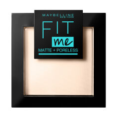 Акція на Матувальна компактна пудра для обличчя Maybelline New York Fit Me! Matte + Poreless 105 Natural Ivory, 9 г від Eva