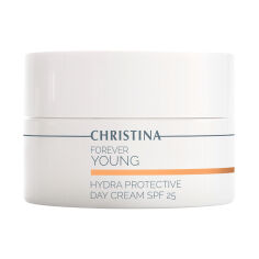 Акція на Денний гідрозахисний крем для обличчя Christina Forever Young Hydra Protective Day Cream SPF 25, 50 мл від Eva
