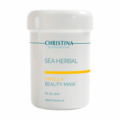 Акція на Ванільна маска для обличчя Christina Sea Herbal Beauty Mask Vanilla для сухої шкіри, 250 мл від Eva