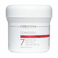 Акция на Матувальний захисний крем для обличчя Christina Comodex-Mattify & Protect Cream SPF 15, 150 мл от Eva