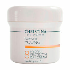 Акція на Денний гідрозахисний крем для обличчя Christina Forever Young 8 Hydra Protective Day Cream SPF 25, 150 мл від Eva