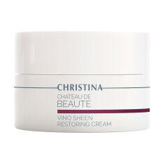 Акция на Відновлювальний крем для обличчя Christina Chateau de Beaute Vino Sheen Restoring Cream Досконалість, 50 мл от Eva