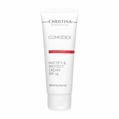 Акція на Матувальний захисний крем для обличчя Christina Comodex-Mattify & Protect Cream SPF 15, 75 мл від Eva