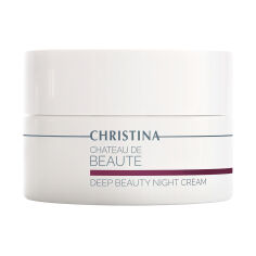 Акция на Інтенсивний оновлювальний нічний крем для обличчя Christina Chateau de Beaute Deep Beaute Night Cream, 50 мл от Eva