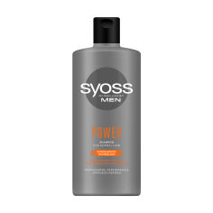 Акція на Чоловічий шампунь Syoss Men Power Shampoo, для нормального волосся, 440 мл від Eva
