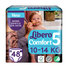 Акція на Підгузки Libero Comfort розмір 5 (10-14 кг), 46 шт від Eva