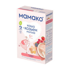 Акція на Дитяча молочна каша МАМАКО 7 злаків з ягодами на козячому молоці, від 6 місяців, 200 г від Eva