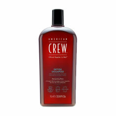 Акція на Чоловічий очищувальний шампунь з пілінгом для волосся American Crew Detox Shampoo, 1 л від Eva