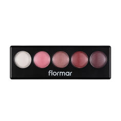 Акція на Палетка тіней для повік Flormar Color Palette Eyeshadow 006 Pink Desserts, 9 г від Eva