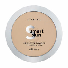 Акція на Компактна пудра для обличчя LAMEL Make Up Smart Skin Silk Compact Powder 403, 8 г від Eva