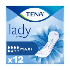 Акция на Урологічні прокладки жіночі TENA Lady Protect+ Maxi, 12 шт от Eva