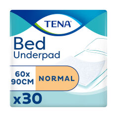 Акція на Урологічні сечопоглинальні пелюшки TENA Bed Normal 60*90, 30 шт від Eva