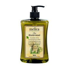 Акция на Рідке мило для рук Melica Organic Hand Soap Оливки, 500 мл от Eva