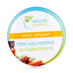Акція на Крем-бальзам при нежиті і гаймориті Healer Cosmetics, 10г від Eva