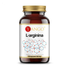 Акція на Харчова добавка амінокислота в капсулах Yango L-аргінін 440 мг, 90 шт від Eva