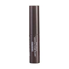 Акція на Пудра для брів Seventeen Matte Brow Powder All Day Wear 02 Dark Brown, 10 г від Eva