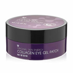 Акція на Гідрогелеві патчі для шкіри навколо очей Mizon Original Skin Energy Collagen Eye Gel Patch із колагеном, 60 шт від Eva