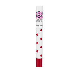 Акція на Матова помада-олівець для губ Holika Holika Holi Pop Velvet Lip Pencil RD01 Apple, 1.7 г від Eva
