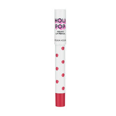 Акція на Матова помада-олівець для губ Holika Holika Holi Pop Velvet Lip Pencil CR04 Coral, 1.7 г від Eva