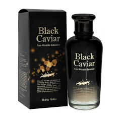 Акция на Ліфтинг емульсія для обличчя Holika Holika Black Caviar Antiwrinkle Emulsion з екстрактом чорної ікри, 120 мл от Eva