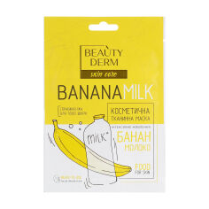 Акция на Тканинна маска для обличчя BEAUTYDERM Banana Milk Face Mask Банан та молоко, 25 мл от Eva