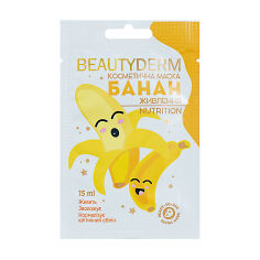 Акція на Кремова маска для обличчя BEAUTYDERM Nutrition Банан, 15 мл від Eva