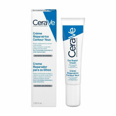 Акция на Відновлювальний крем для шкіри навколо очей CeraVe Eye Repair Cream для всіх типів шкіри, 14 мл от Eva
