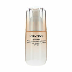 Акція на Захисна денна емульсія для обличчя Shiseido Benefiance Wrinkle Smoothing Day Emulsion SPF 20 проти старіння шкіри, 75 мл від Eva