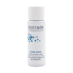 Акція на Відлущувальний тонік для обличчя Biotrade Pure Skin Exfoliating Tonic Пілінг-ефект, 10 мл (мініатюра) від Eva