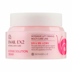 Акция на Крем для обличчя Bonibelle Snail EX2 Intense Solution Cream з муцином равлика, 80 мл от Eva