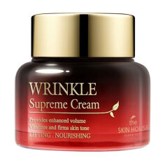 Акція на Живильний крем для обличчя The Skin House Wrinkle Supreme Cream з женьшенем, 50 мл від Eva