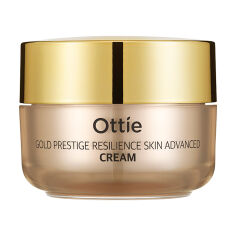 Акція на Антивіковий крем для пружності шкіри обличчя Ottie Gold Prestige Resilience Advanced Cream, 50 мл від Eva
