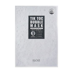 Акция на Тканинна бульбашкова маска для обличчя Konad Iloje Tik Toc Bubble Mask, 23 г от Eva