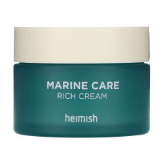 Акція на Глибоко зволожувальний крем для обличчя Heimish Marine Care Rich Cream з морськими екстрактами, 60 мл від Eva