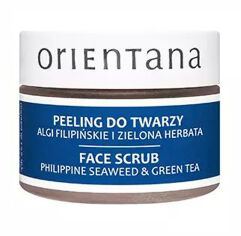 Акція на Гелевий пілінг для обличчя Orientana Face Scrub Philippine Seaweed & Green Tea, 50 г від Eva