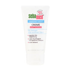 Акція на Матувальний крем для шкіри обличчя схильної до акне Sebamed Unreine Haut Mattifying Cream pH 5.5, 50 мл від Eva