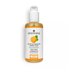 Акція на Олія для зняття макіяжу Orientana Golden Orange Face & Eyes Cleansing Oil, 150 мл від Eva