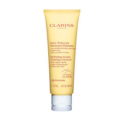 Акція на Зволожувальний пінистий крем Clarins Hydrating Gentle Foaming Cleanser With Alpine Herbs для нормальної та сухої шкіри, 125 мл від Eva