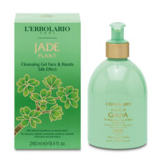 Акція на Парфумований гель для обличчя та тіла L'Erbolario Albero di Giada Jade Plant Cleansing Gel Face & Hands Silk Effect Нефритова квітка, 280 мл від Eva