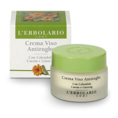 Акція на Крем для обличчя L'Erbolario Crema Viso Antirughe Con Calendula, Carota e Ginseng на основі календули, моркви та женьшеню, 30 мл від Eva