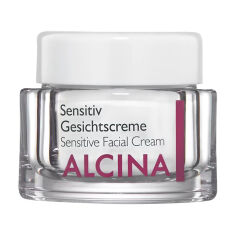 Акція на Крем для обличчя Alcina Sensitive Facial Cream для чутливої шкіри, 50 мл від Eva