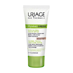 Акція на Тональний крем для обличчя Uriage Hyseac 3-Regul Soin Global Teinte SPF 30 Догляд за жирною шкірою, 40 мл від Eva