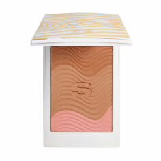 Акция на Кремова пудра-бронзер Sisley Phyto Touche Sun Glow Powder Trio Miel Cannelle, 11 г от Eva