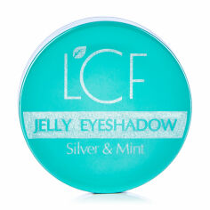 Акція на Тіні-желе для повік LCF Silver & Mint Jelly Eyeshadow 1, 4 г від Eva