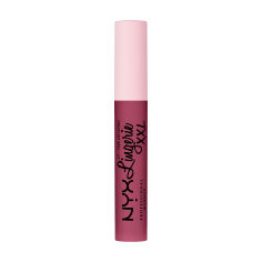 Акція на Рідка матова помада для губ NYX Professional Makeup Lip Lingerie XXL Matte Liquid Lipstick 13 Peek Show, 4 мл від Eva