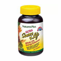 Акція на Мультівітаміни NaturesPlus Ultra Source Of Life Multi-Vitamin з лютеїном, 30 таблеток від Eva