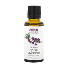 Акція на Ефірна олія Now Foods Essential Oils 100% Pure Spike Lavender Лаванди широколистої, 30 мл від Eva