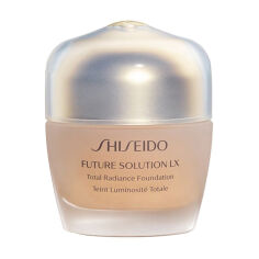 Акція на Тональний засіб для обличчя Shiseido Future Solution LX Total Radiance Foundation з ефектом сяяння, N4 Neutral, 30 мл від Eva