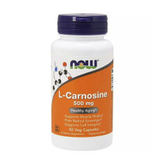 Акція на Харчова добавка в капсулах Now Foods L-Carnosine L-Карнозин 500 мг, 50 шт від Eva